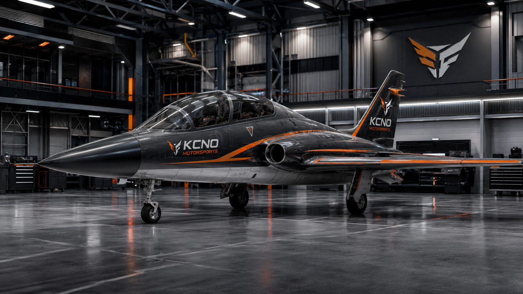 KCNO aircraft in hangar